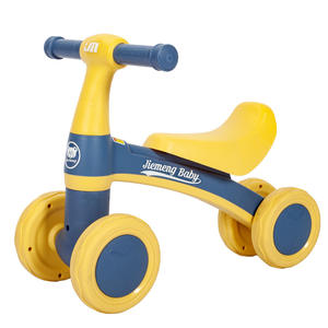 Bicicleta de equilibrio Jiemeng Buggy para niños de 0 a 36 meses, patinete de cuatro ruedas con mango antideslizante y asiento para niños pequeños - Product Image 2