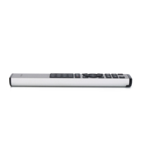 Control Remoto Inalámbrico Inteligente Plateado y Negro de 32 Botones, Apto para TV, Decodificador, Control Remoto OEM ODM Personalizado Disponible al por Mayor
