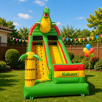 Toboggan aquatique gonflable géant en forme de requin, toboggan gonflable commercial extérieur avec piscine pour la location de fêtes et d'événements