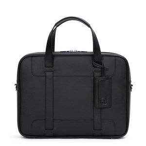 Maletín de Cuero Saffiano de Diseño OEM para Portátil, Maletín de <span class=keywords><strong>Abogado</strong></span>, Bolsos de Trabajo de Oficina, Bolso de Mano para Hombre de Negocios - Product Image 1
