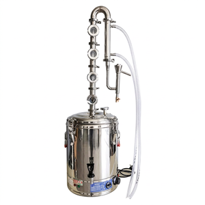 Destilador de Alcohol Doméstico de Acero Inoxidable, Máquina Eléctrica para Destilar Agua, Brandy y Ginebra, Bomba de 220V 1800W - Product Image 1