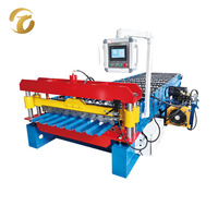Machine de fabrication de tôles de toiture trapézoïdales en métal avec performance stable de la machine de formage à froid, certificat CE