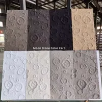 Panneau mural en mousse PU imitation pierre artificielle, résistant à l'humidité, pour usage intérieur/extérieur, avec design de briques 3D