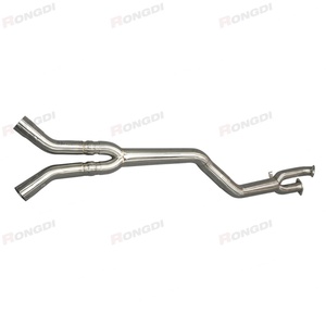 Tuyau intermédiaire droit simple de 3,5'' pour BMW M2 G87 S58B30A 3.0T en acier inoxydable 304 haute performance - Product Image 1