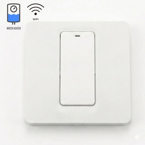 Interruptor Inteligente WiFi para Calentador de Agua SLS, IP57, 10A, AC 100-240V, 2200W, Temporizador, Control por Voz, App Smart Life, Control Remoto - Product Image 1