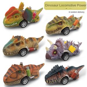 Vendita calda di plastica dipinta <span class=keywords><strong>a</strong></span> mano modello di dinosauro di simulazione Huili <span class=keywords><strong>auto</strong></span> sportive Tyrannosaurus Rex Pterosaur - Product Image 1