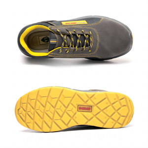 Chaussures de sécurité JIANKUN pour hommes, en daim, avec embout en acier anti-perforation et anti-écrasement, antidérapantes, pour soudeurs et laboratoires - Product Image 4