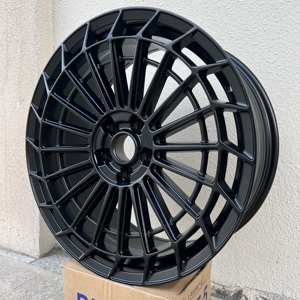 ล้อแม็กซ์แต่งสปอร์ตแบบตาข่าย ขนาด 20 นิ้ว สีดำเงา 5x112 สำหรับรถเมอร์เซเดสเบนซ์ ซี อี เอส คลาส <span class=keywords><strong>ราคา</strong></span>โรงงาน - Product Image 2