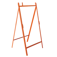 Support de signalisation routière pliable OEM 610x1220 mm, équipement de contrôle de la circulation, panneau d'avertissement, support de panneau de trottoir
