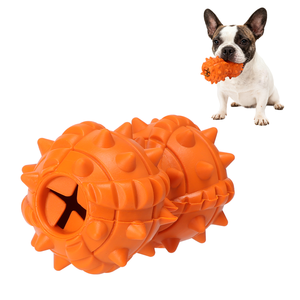 Fabrika özel BPA içermeyen doğal kauçuk yeni tasarım yıkılmaz köpek oyuncak Pet çiğnemek oyuncak agresif <span class=keywords><strong>Chewers</strong></span> için - Product Image 1