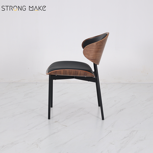 Mid Century Modern Hotel Asientos Suministros Interior bar <span class=keywords><strong>Mostrador</strong></span> Cafetería Café Mesas y sillas <span class=keywords><strong>de</strong></span> <span class=keywords><strong>madera</strong></span> Set para restaurante - Product Image 4