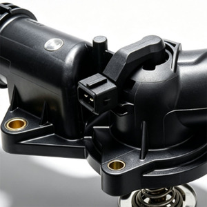Conjunto de carcasa del termostato del refrigerante del motor apto para BMW E38 E39 E46 Serie 3 Serie 5 Serie 7 11531437040 - Product Image 5