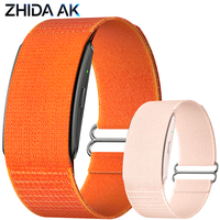 Bracelet intelligent tendance avec fonction de comptage des pas, suivi continu du rythme cardiaque et bracelet en tissu sans écran