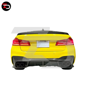 Kit de cuerpo de fibra de carbono con diseño 3D para BMW, 5 series, F90, M5, con alerón delantero y trasero, 2018 a 2020 - Product Image 4