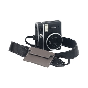 Herhangi bir Model kamera ve Video çantaları için fotoğraf cep aksesuarları ile çok fonksiyonlu PU deri kamera askısı - Product Image 1