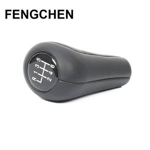 Poignée de levier de vitesses en cuir Fengchen 5/6 vitesses pour BMW E36 E46 - Product Image 1