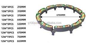 Mới Đến Đèn <span class=keywords><strong>LED</strong></span> Chiếu Sáng Cảnh Quan Thân Cây Đèn Vòm Ôm Đèn Trụ Cột Nhiều Màu Điều Khiển Từ Xa - Product Image 3