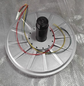 เครื่องกำเนิดไฟฟ้าแม่เหล็กแบบดิสก์ไร้แกน SMARAAD 2kw 3kw 5kw แบบแกนหมุน 300rpm 400rpm 500rpm 220V 380VAC 3 เฟส 3KW แบบแกนหมุน 15kw - Product Image 4
