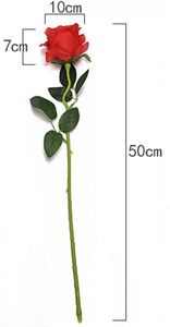 Rosas Artificiales de Terciopelo al por Mayor para Decoración de Bodas y Fiestas en el Hogar - Product Image 2