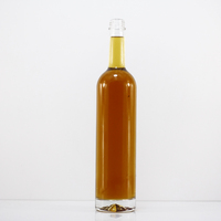 500ml Glasflaschen mit Schraubverschluss und Mattierter Oberfläche Anpassbares Design aus Shandong Kartonverpackt