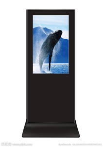 Boden stehend 43 Zoll Werbung Video-Player LCD-Kiosk Touchscreen Totem Self-Service-Informationen Anzeige Digital Signage - Product Image 3