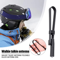 Antena Plegable para Walkie-Talkie, Táctica CS, Baofeng UV-5R UV82, SMA-Hembra, Doble Banda, BAOFENG UV-9R Plus, Accesorios para Radioaficionados