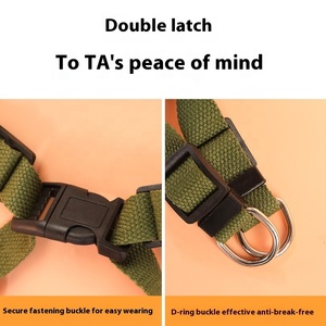 Rompi <span class=keywords><strong>Harness</strong></span> anjing nilon tahan lama dapat disesuaikan rompi <span class=keywords><strong>Harness</strong></span> anjing hewan peliharaan berjalan bentuk Y lembut untuk anjing kecil sedang besar - Product Image 3