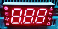 Écran d'affichage numérique à tube à 3 chiffres, écran d'affichage numérique à matrice de points à cathode commune et anode commune, écran d'affichage de déshumidificateur