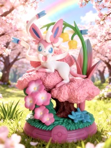 Figura de Juguete Original Funism Poke Enjoy Eevee V3, Caja Sorpresa, Figuras de Anime, Modelo Coleccionable - Product Image 3