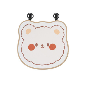 Coussin de siège de voiture en peluche antidérapant quatre saisons, tapis décoratif de forme oblongue avec rembourrage en éponge - Product Image 5