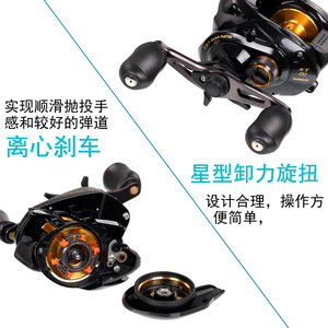   รอกเบทคาสติ้ง Bass One Xt อัตราทดเกียร์ 7.2:1 ตัวเรือนอะลูมิเนียมอัลลอยด์ สำหรับตกปลาในน้ำจืดและน้ำเค็ม - Product Image 1