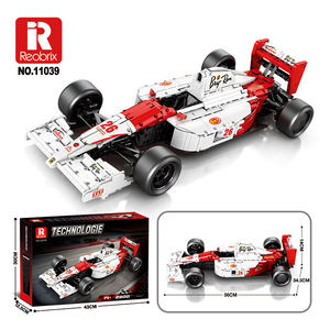 Reobrix 11039, Juego de Bloques de Construcción de Auto de Carreras, Ladrillos ABS, Modelo MOC, Rompecabezas, Juguetes de Construcción para Niños, Regalos de <span class=keywords><strong>Navidad</strong></span> - Product Image 6
