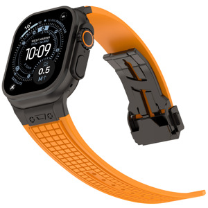 Correa de Reloj de Caucho Sólido RYB FKM con Hebilla de Acero Inoxidable para Relojes <span class=keywords><strong>Serie</strong></span> 8 7 <span class=keywords><strong>6</strong></span> 5 4 3 2 1 Ultra, Deportiva, Resistente y a la Moda - Product Image 6
