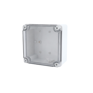 125x125x75mm ngã ba điện tử bao vây hộp ABS nhựa vít IP67 không thấm nước Hộp thiết bị đầu cuối với PC bìa trong suốt - Product Image 1