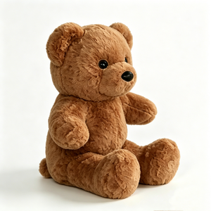 Customized Brown teddy <b>bear</b> gift for kids, <b>Cute</b> brown teddy <b>bear</b> for baby shower, Neutral teddy <b>bear</b> gift for adults Brown stuff - Product Image 3