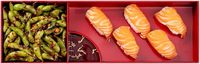 Assiettes à lunch à 3 compartiments de style japonais pour adultes Boîte à lunch pour restaurant