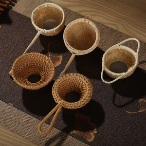 1PC Natural Bamboo <strong>Tea</strong> Strainer Infuser Filter Infusor <strong>Tea</strong> Tools <strong>Sieve</strong> for <strong>Tea</strong> Brewing Drinkware Accessories Colander Gadgets - Product Image 5