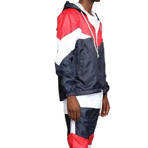 Survêtement de sport décontracté en gros pour hommes, coupe ajustée, 100 % nylon, coupe-vent, idéal pour le jogging - Product Image 5