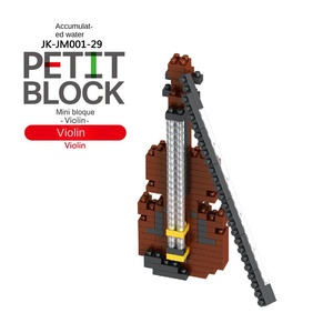 Jike Piano Dreamer, Bloques de Construcción Musicales de Plástico JM001, Exportación, Ensamblado, Granulado, Adornos Pequeños de Escritorio, Juguete sin Baterías - Product Image 4