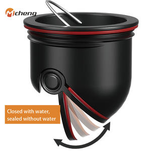 Filtre universel transparent anti-odeur pour drain de sol de toilettes et canalisations internes de salle de bain - Product Image 2