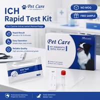 Snelle combinatie test voor hondenhepatitis antilichamen, zeer gevoelige ICH-testkit voor dierenartsen, gratis monster voor thuis/kliniek