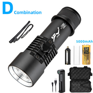 P70 Mini 6000to6500K Aluminum Alloy Fixed Focus Magnetically Controlled <b>Switch</b> IPX8 Underwater Diving Flashlight Optical Devices - Product Image 6