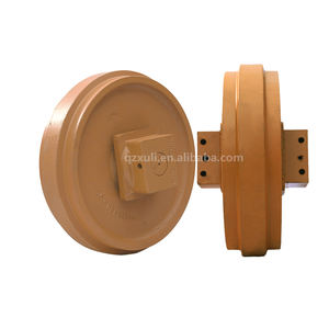 Penjualan Suku Cadang Roda Idler Depan Undercarriage Mini Excavator SH100 Excavator Bulldozer Track Idler untuk Mesin Konstruksi - Product Image 3