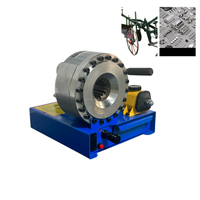 Petite machine à sertir les flexibles, adaptée au sertissage des tuyaux d'huile, des tuyaux de climatisation, des tuyaux en acier et des flexibles de l'industrie chimique.