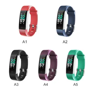 ID115Pro Smart Armband IP68 Sport Armband Herzfrequenz messer Uhr id115plus Fitness-Tracker Uhren veryfitpro