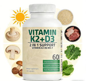 Cápsulas Personalizadas de Vitamina D3 + K2, Suplemento Dietético Sin Gluten que Apoya la Salud Ósea y Muscular y Mejora la Inmunidad - Product Image 4