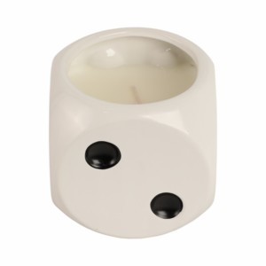 Candela a Forma di Dado Profumata al Tabacco, Piccola Candela a Colonna, Decorazione Originale per la Casa, Uso Interno - Product Image 4