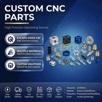 Composants de Précision OEM 3/4/5 pour Matériaux Métalliques Usinage CNC pour Acier Laiton Inox Aluminium Fraisage Tournage