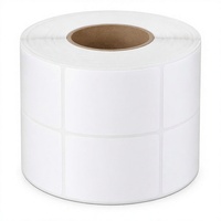 Rouleau d'étiquettes thermiques pour codes-barres 57x40mm, 700 pièces, autocollantes, blanches, rectangulaires, pour imprimante POS, emballage, logistique