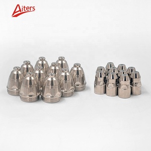 Consommables : Buse et électrode pour pistolet de découpe <span class=keywords><strong>plasma</strong></span> P80, machine à souder, électrode et buse P80 pour machine à souder - Product Image 1